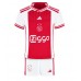 Günstige Ajax Babykleidung Heim Fussballtrikot Kinder 2023-24 Kurzarm (+ kurze hosen)